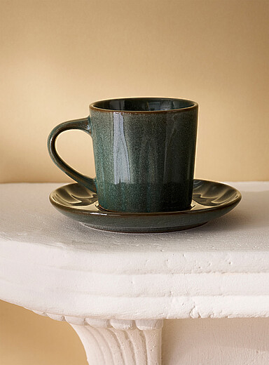 Speckles small cup and saucer 2-piece set | Simons Maison | | Simons