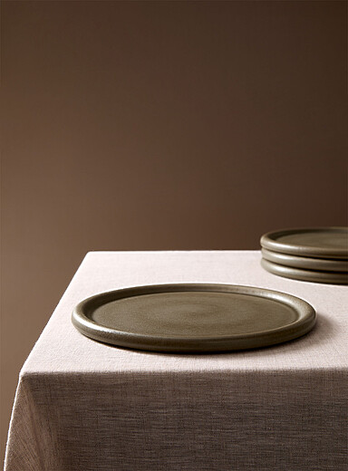L'assiette bord arrondi