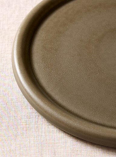 L'assiette bord arrondi