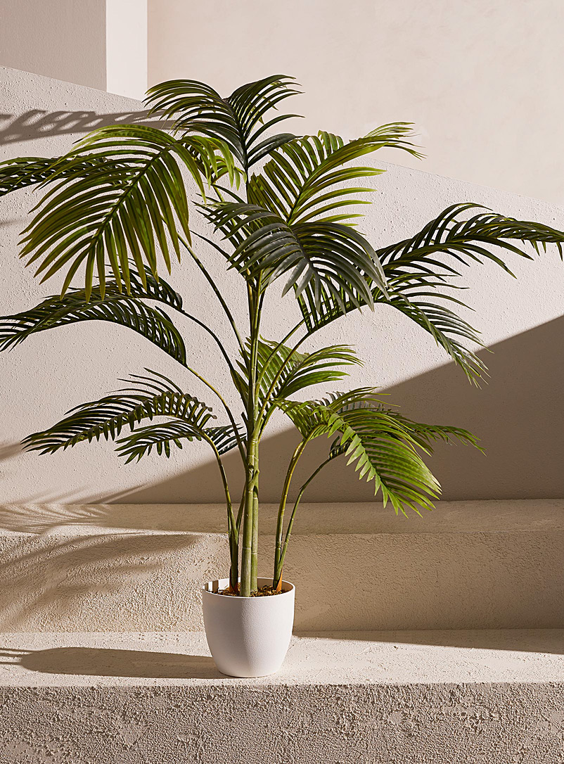 Simons Maison: La plante verte imitation palmier aréca 160 cm de hauteur Vert