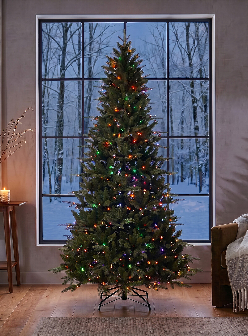 Cambridge pre-lit artificial Christmas tree 228 cm tall Christmas