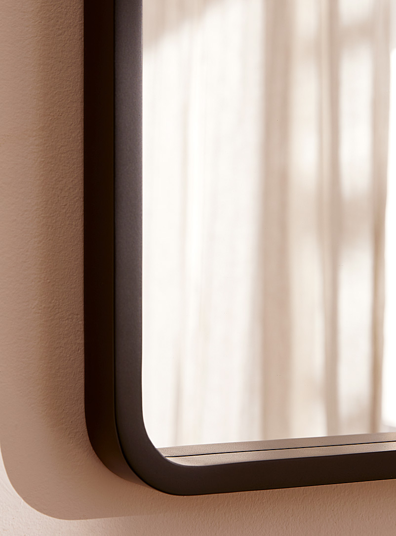 Embossed satiny frame mirror product image 2