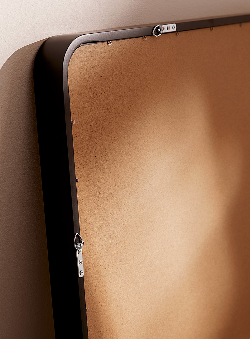 Embossed satiny frame mirror product image 3