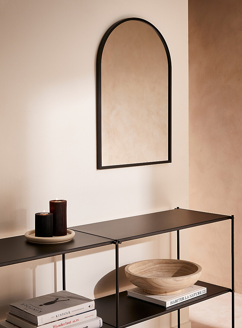 Sleek arch mirror product image (primary)