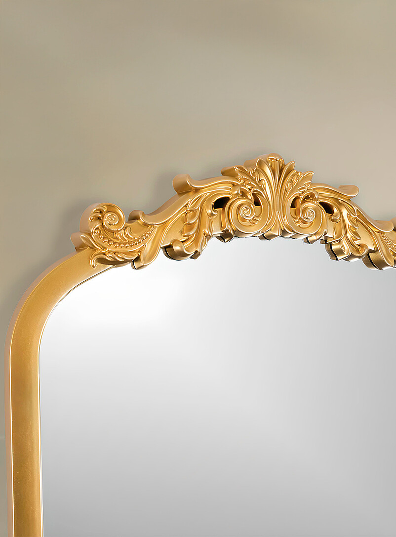 Baroque ornaments arched mirror product image 2