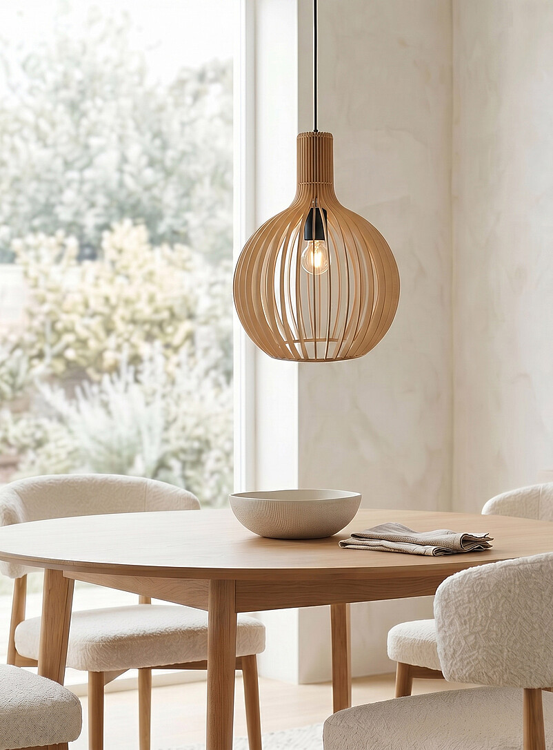 Astra Pear-Shaped Shade Light Fixture