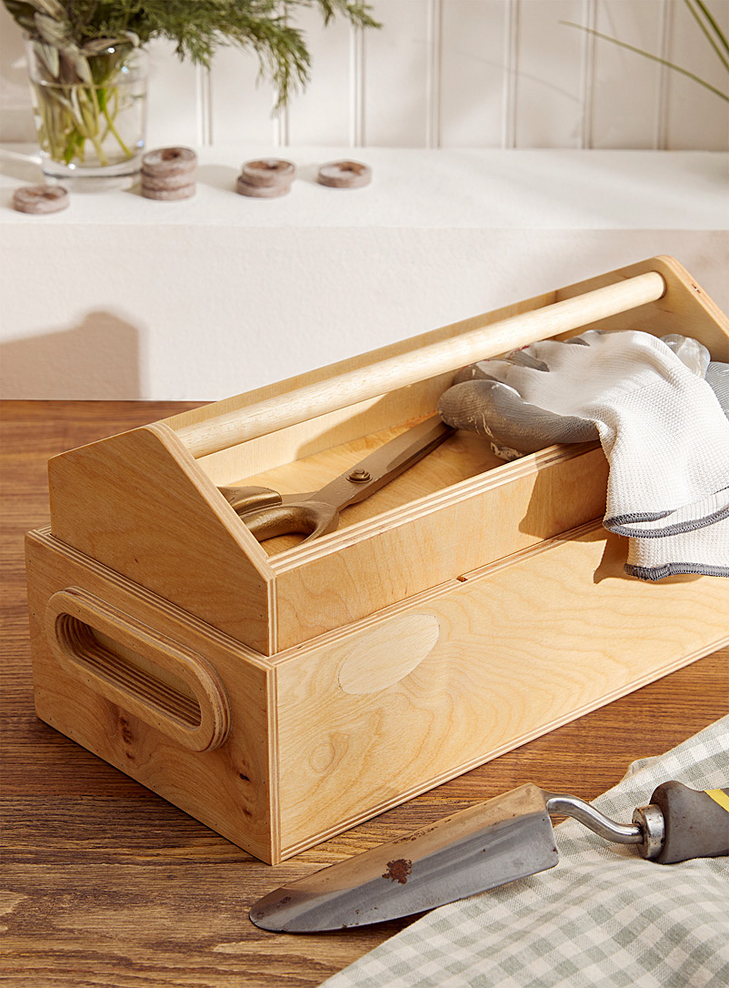 LivCan Design: La boîte à outils en bois Assorti