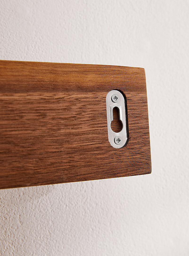 LivCan Design Walnut Walnut pegs wall-mounted coat rack