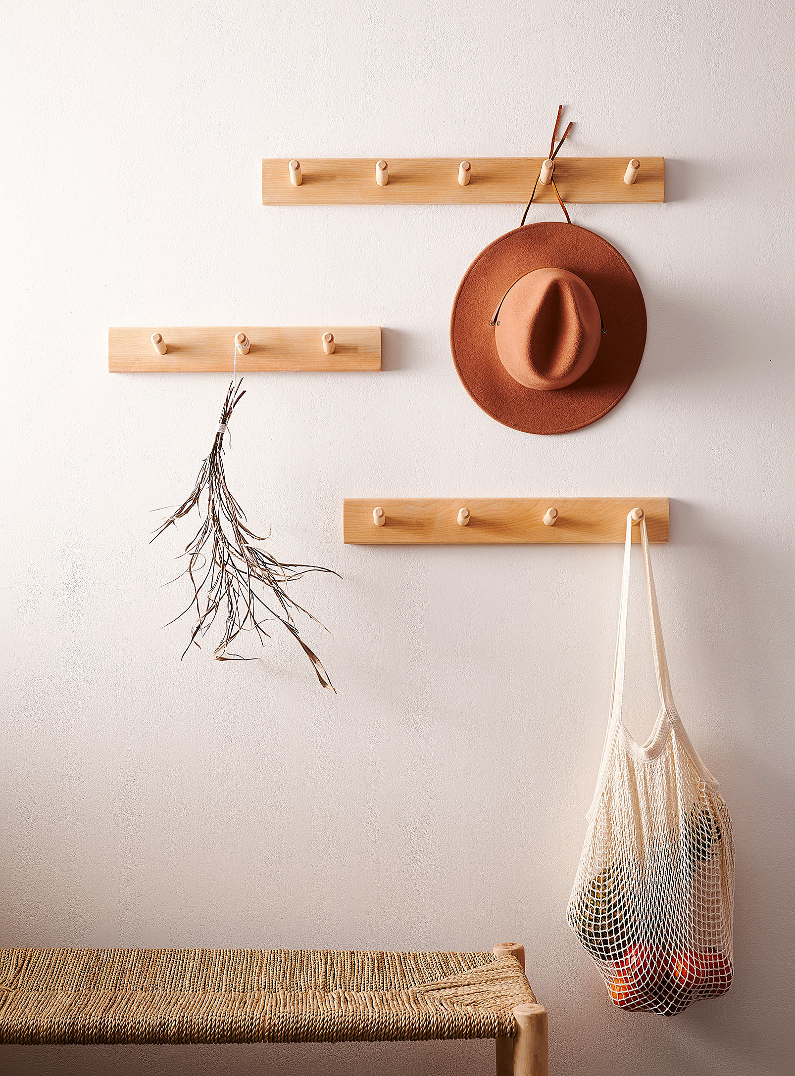 Livcan Design Peg Hooks Wall-mounted Coat Rack In Assorted