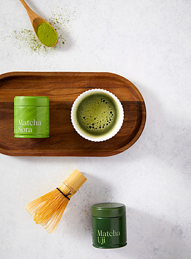 Matcha tea and whisk set