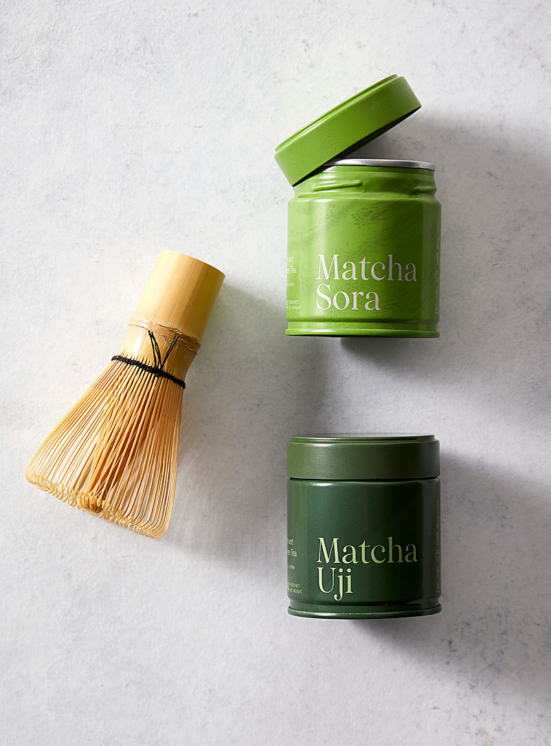 Matcha tea and whisk set | Camellia Sinensis | | Simons