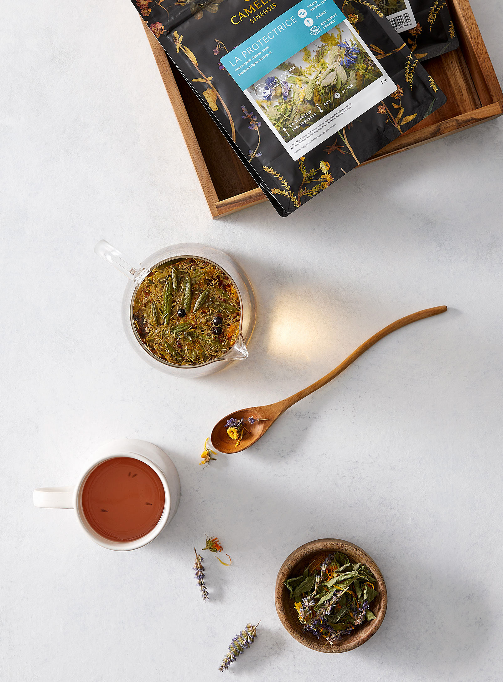 Camellia Sinensis - Quebec herbal tea set