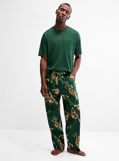 Le pantalon pyjama animaux sauvages