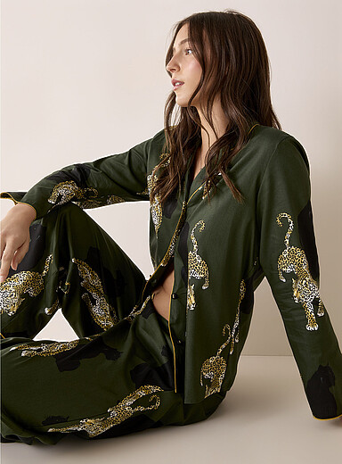 La chemise lis&eacute;r&eacute;e l&eacute;opards et panth&egrave;res