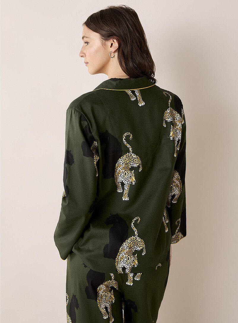 Leopards and panthers piped shirt product image 3