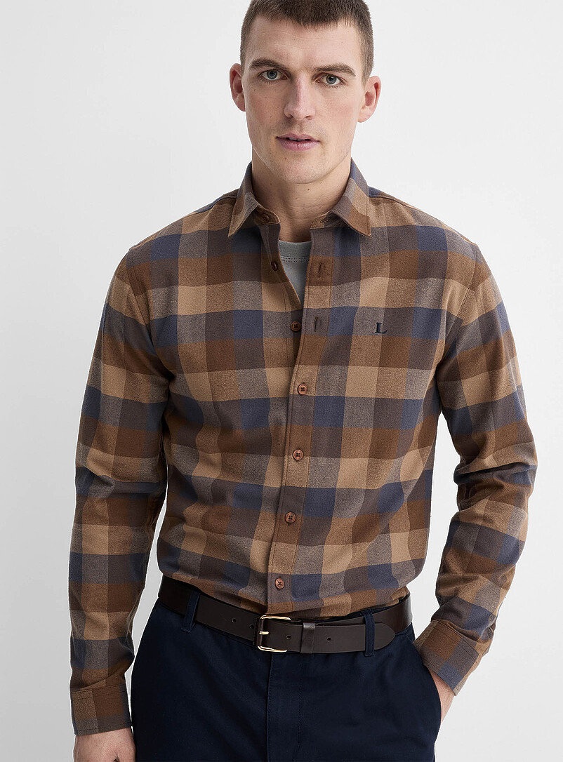 Men's Check & Plaid Shirts | Simons Canada