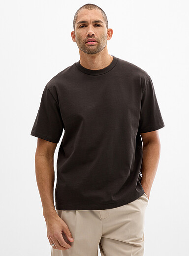 Le t-shirt ample jersey dense