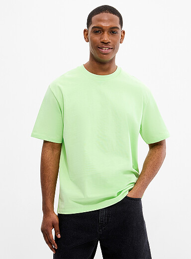 Thick jersey loose T-shirt