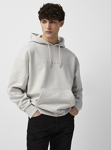 Embroidered signature hoodie | Lindbergh | | Simons