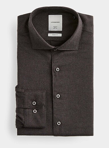 La chemise flanelle ultradouce <b>Coupe moderne</b>