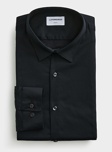La chemise unie SuperFlex <b>Coupe ajust&eacute;e</b>