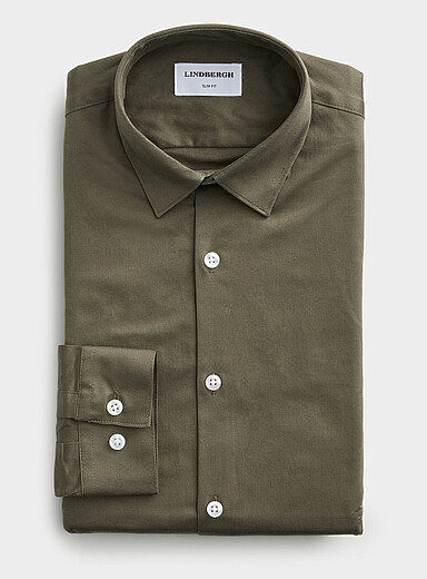 Men's Tailored Fit Dress Shirts | Simons Canada