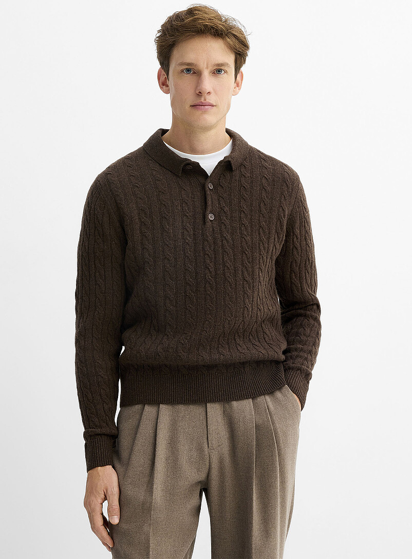 Men's Knit Polos | Simons Canada