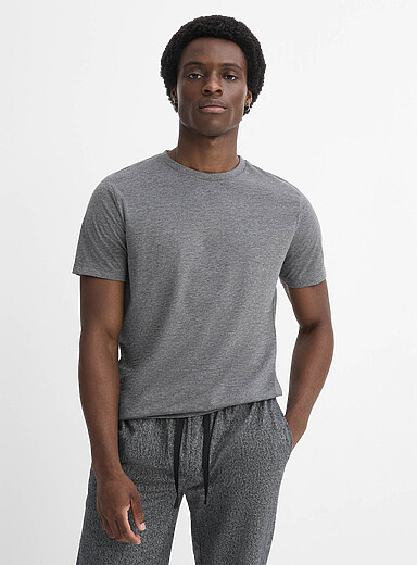 Lindbergh Grey Heathered T-shirt for men