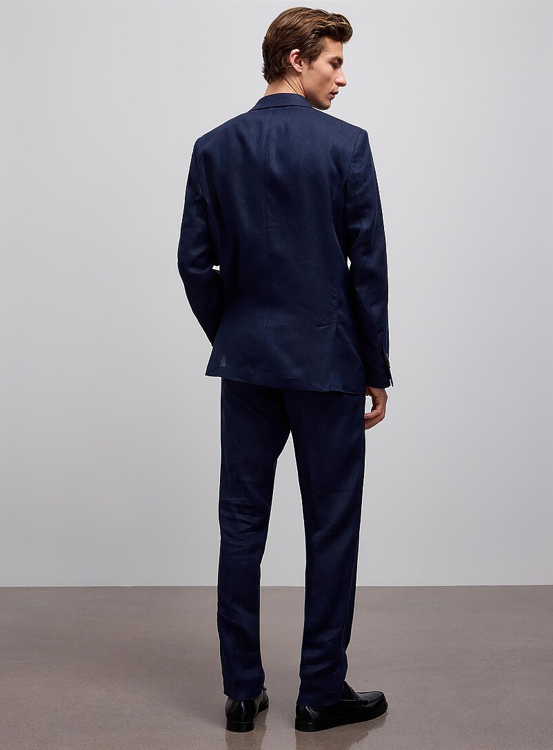 Lindbergh Sand Pure linen suit <b>Semi-slim fit</b> for men