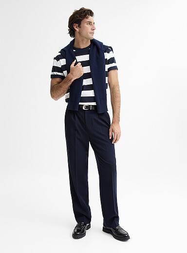Minimalist pleated pant <b>Loose fit</b>