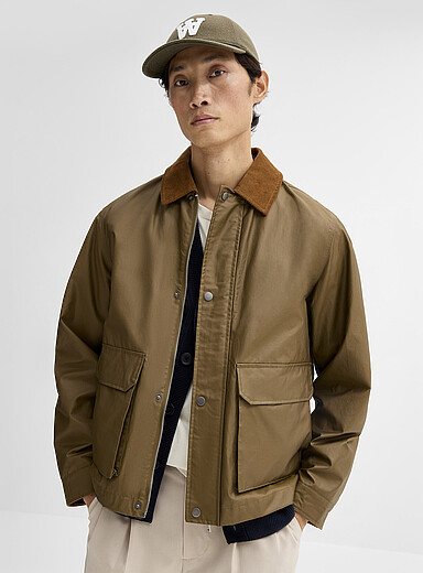 La veste toile enduite