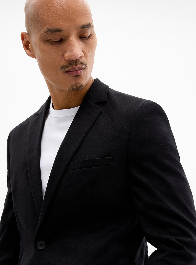 Lindbergh Sand Ultra-comfortable Superflex jacket <b>Slim fit</b> for men