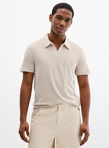 Terry Johnny collar polo