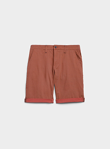 Mini-pattern chino Bermudas