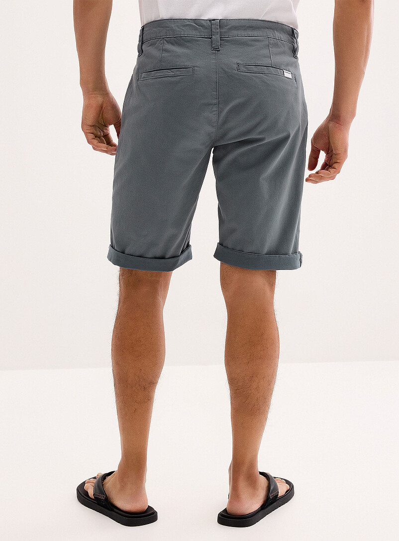 Lindbergh Sand Mini-pattern chino Bermudas for men