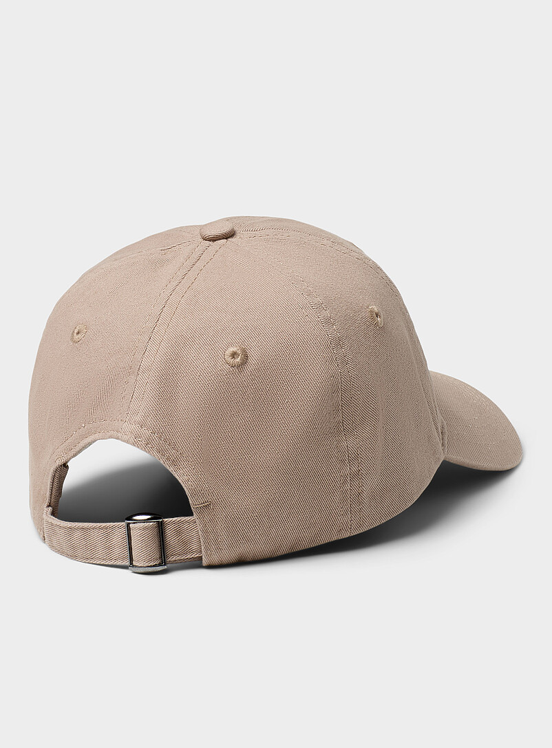 Lindbergh Navy/Midnight Blue Typographic logo dad cap for men