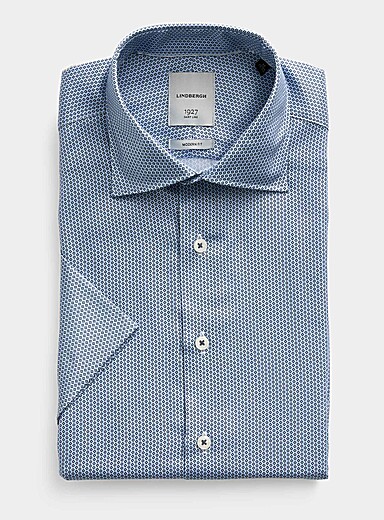 Geo mosaic shirt <b>Modern fit</b>