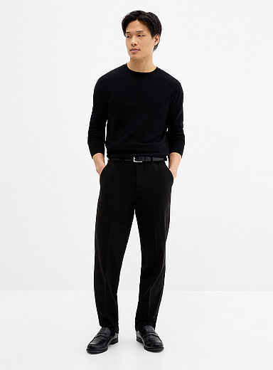 Le pantalon Superflex noir <b>Coupe relaxe</b>