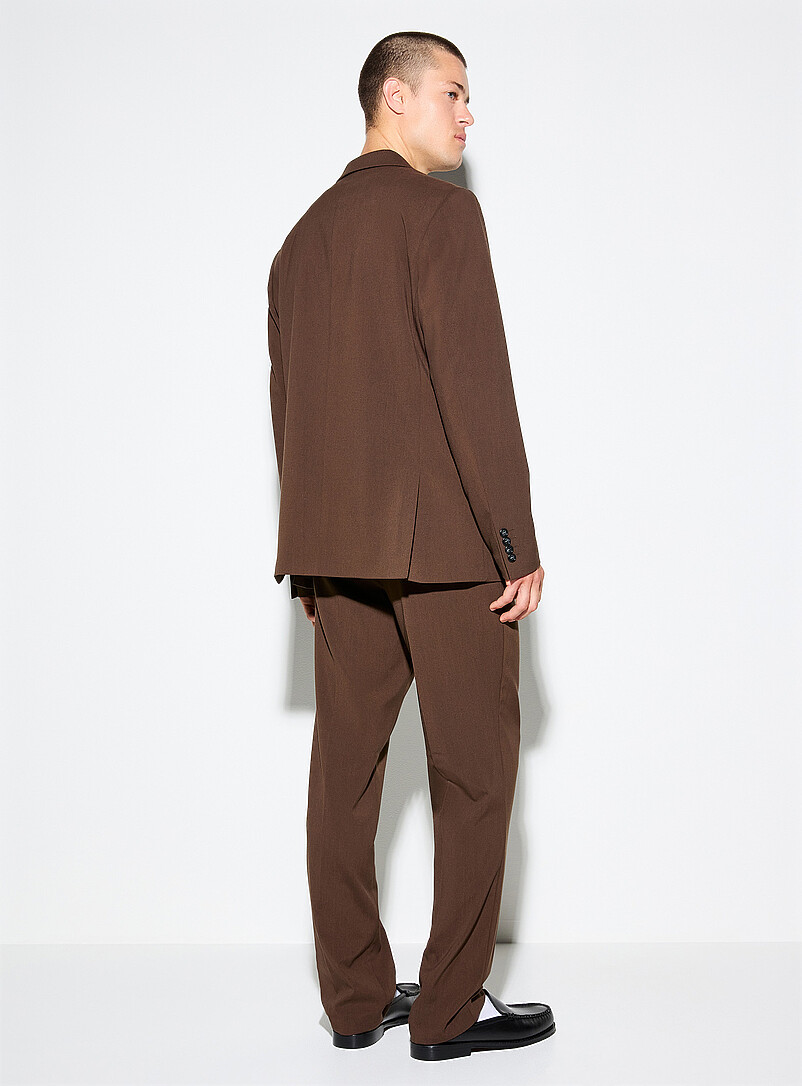 Lindbergh Green REPREVE&reg; stretch suit <b>Relaxed fit</b> for men