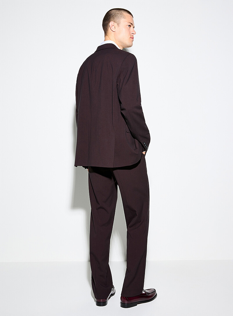 Lindbergh Green REPREVE&reg; stretch suit <b>Relaxed fit</b> for men