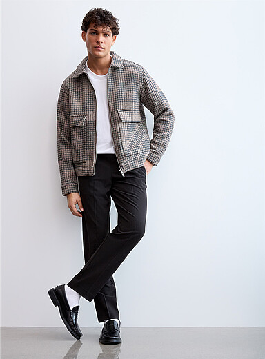 Le pantalon fluide taille &eacute;lastique Coupe relaxe