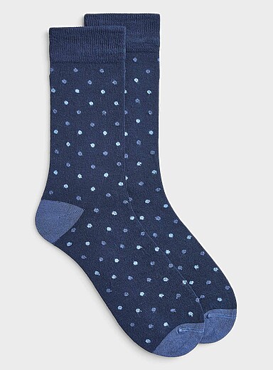 La chaussette habill&eacute;e &agrave; pois
