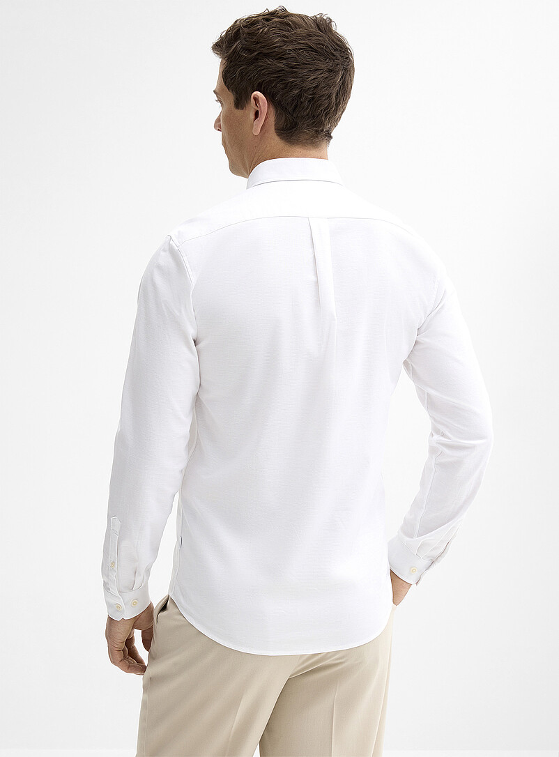 Solid Oxford shirt Relaxed fit product image 2