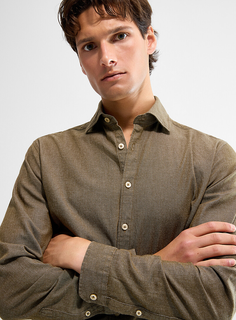 Faux-denim shirt Relaxed fit product image 2