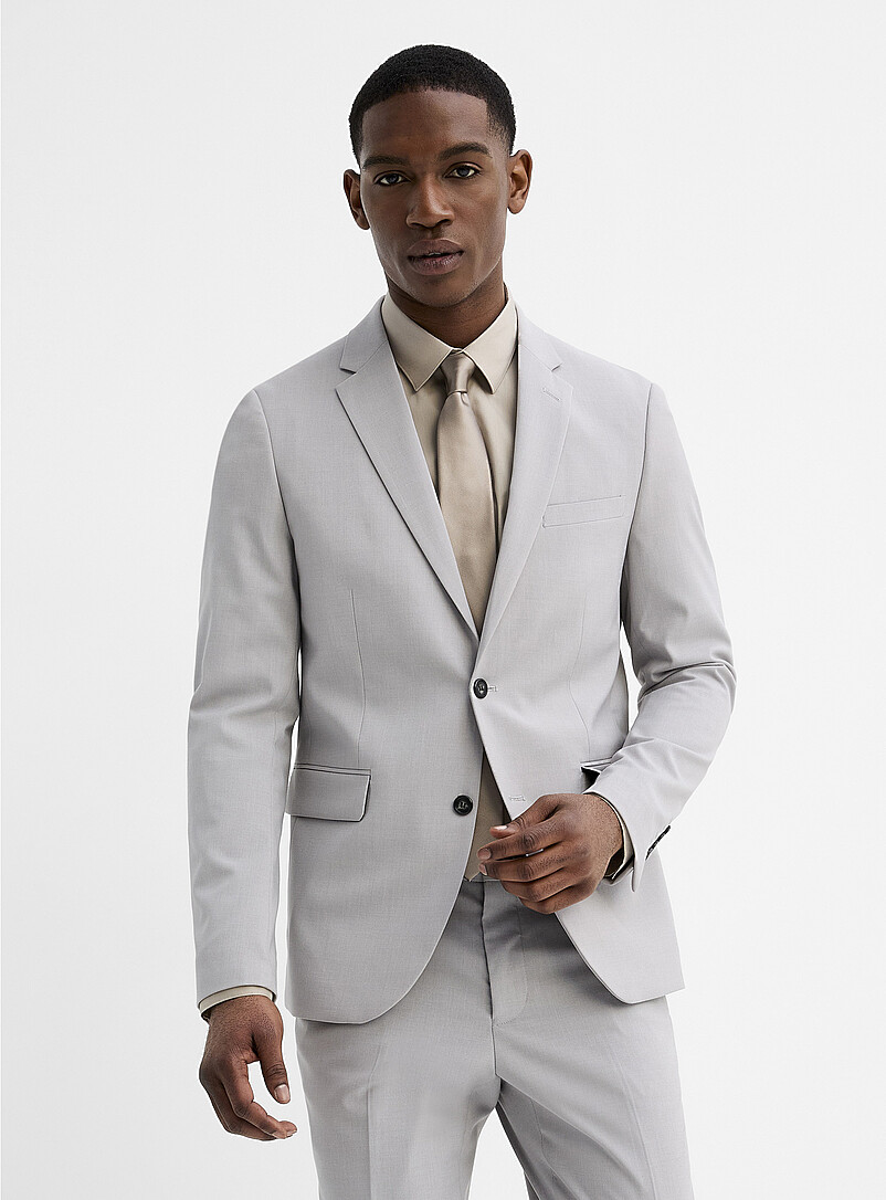 Solid everyday suit Slim fit product image 2