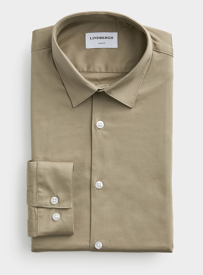 Superflex Solid Shirt Slim Fit