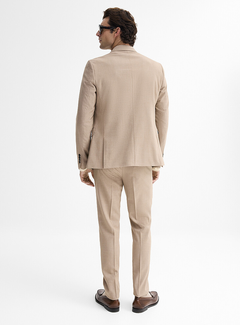 Double-breasted stretch suit Slim fit product image 3
