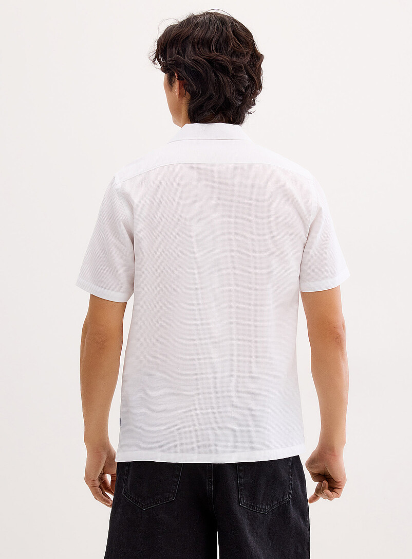 Waffle camp shirt Relaxed fit product image 3
