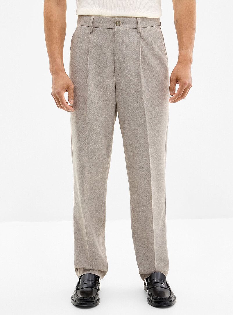 Herringbone stripe pant Relaxed fit product image 2