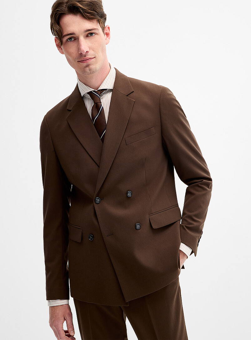REPREVE® double-breasted suit Slim fit product image 2